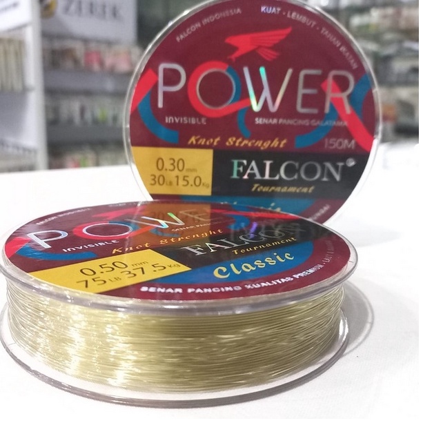 RK Senar pancing Falcon power 150meter - monofilament