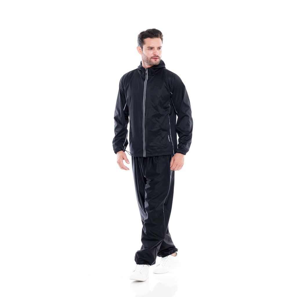 Sauna Suit Luminant | Full Body Light Reflector | Waterproof Zipper | Premium Exercise Suit