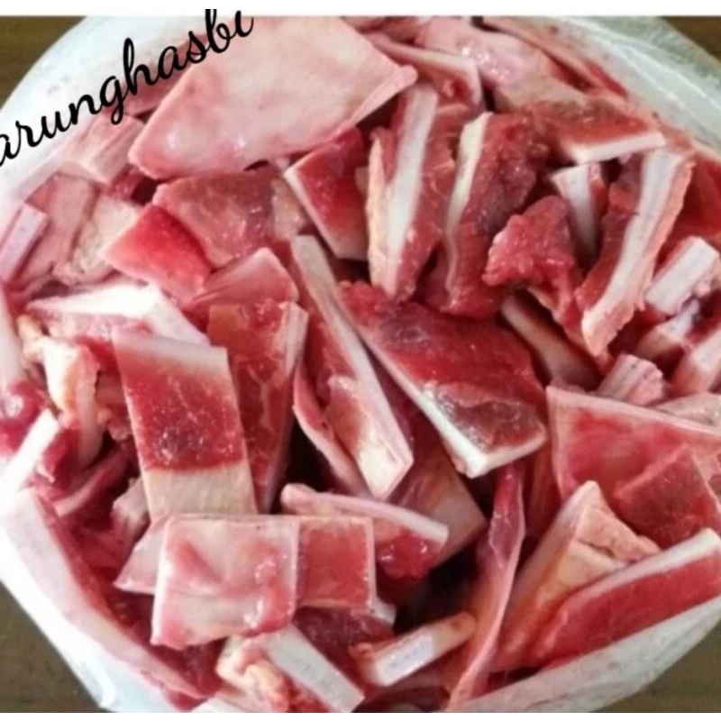 

Tulang Rangu /tulang muda sapi 1kg