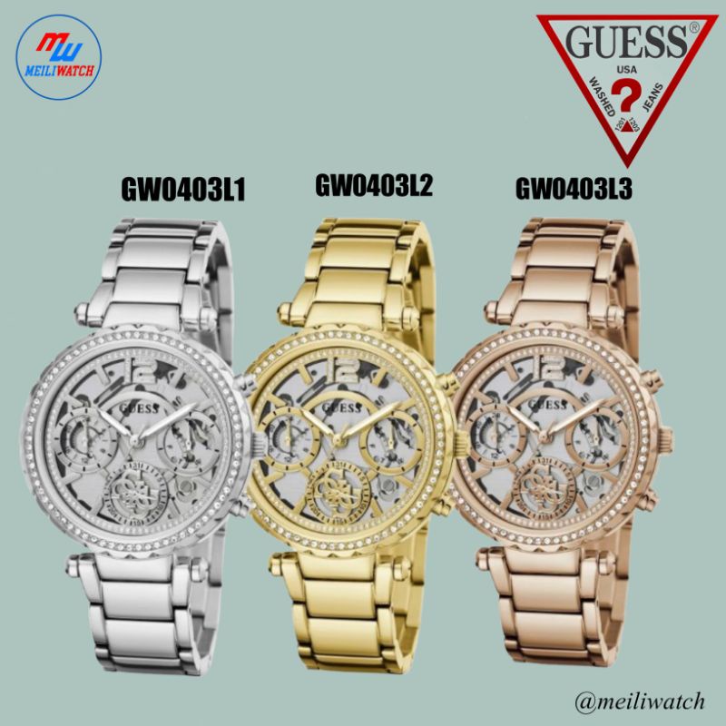 JAM TANGAN GUESS Type GW0403L1, GW0403L2, GW0403L3