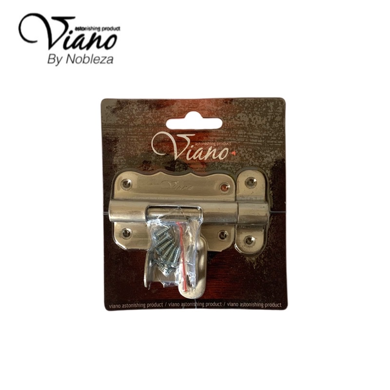 Grendel Viano Overval Iron Chrome | Stainless Selot / Slot / Cantolan Silver Viano by Nobleza