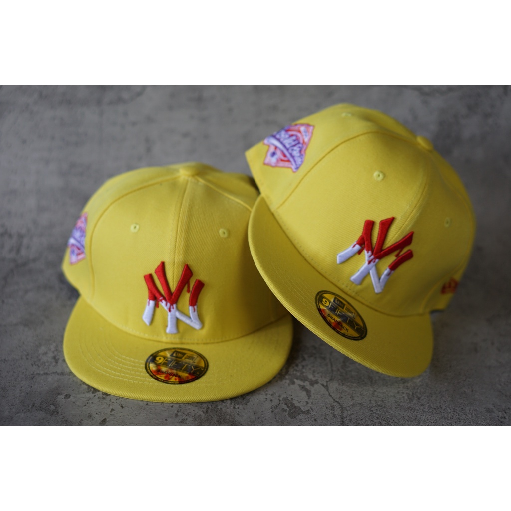 Snapback MLB New York NY Yellow