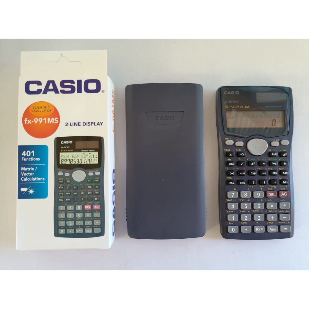 Kalkulator Scientific FX-991MS Calculator Ilmiah fx 991 MS Casio
