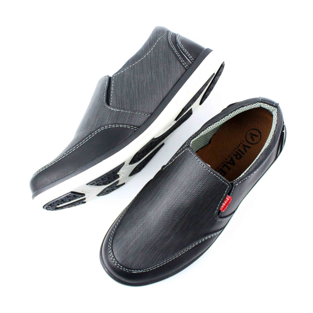 Sepatu Slip On Pria Model Casual Terbaru FA 01