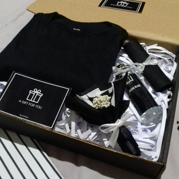 

►®◄ [KAOS] Gift Box Hampers Cowok Premium Hadiah Wisuda Kado Ulang Tahun