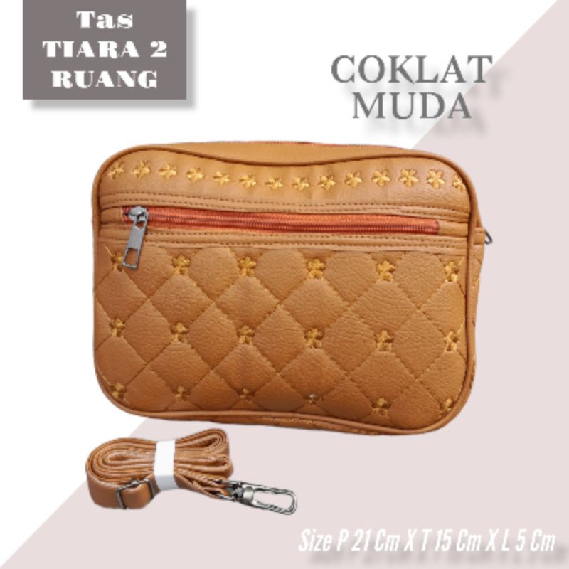 TAS SELEMPANG TIARA 2 RUANG