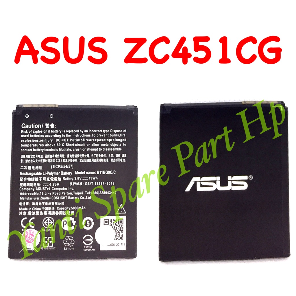 Baterai Asus Zenfone C ZC451KG ZC451CG B11P1421 B11BG9C Original New