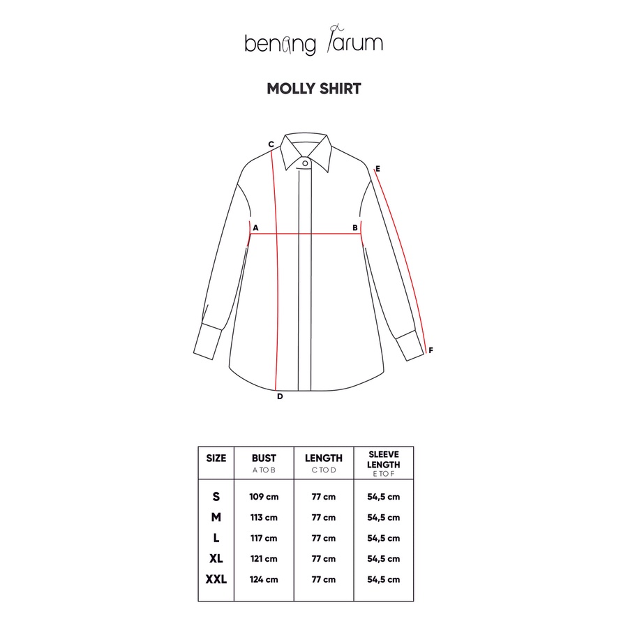 MOLLY SHIRT - BENANG JARUM