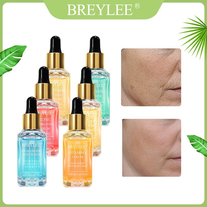 Breylee Serum Hyaluronic Acid Vitamin C untuk 24K Emas 4.9