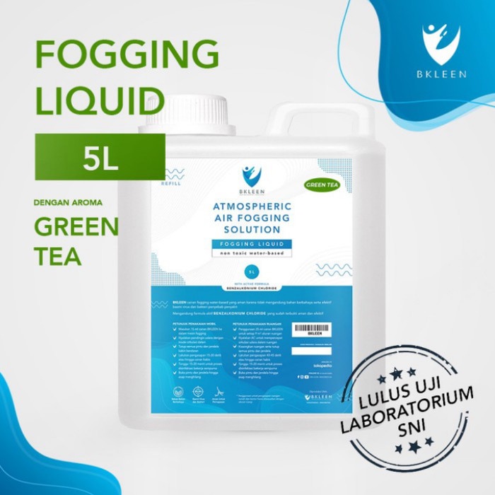 BKLEEN Cairan Fogging Mobil Rumah Disinfectant, Desinfektan 5L