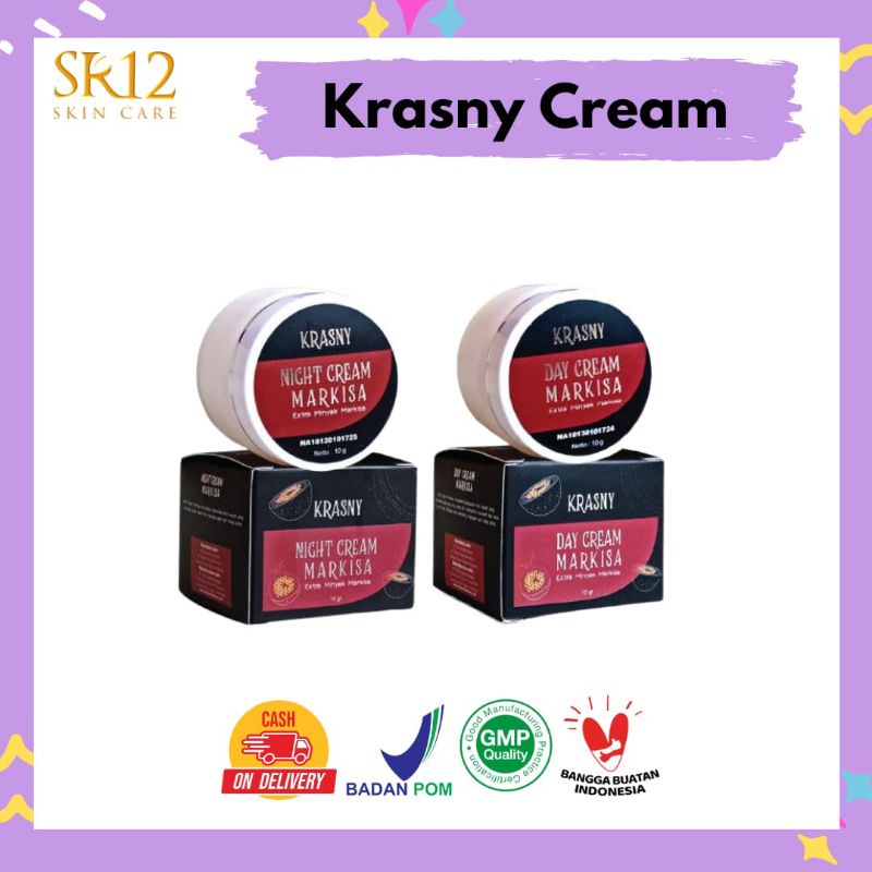 Krasny cream / Cream malam Bpom / sr12 herbal
