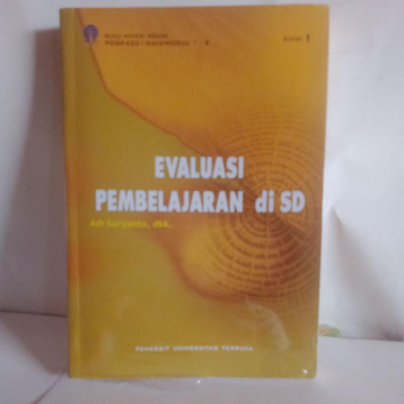 buku evaluasi pembelajaran di SD pengarang Adi Suryanto dan kawan-kawan