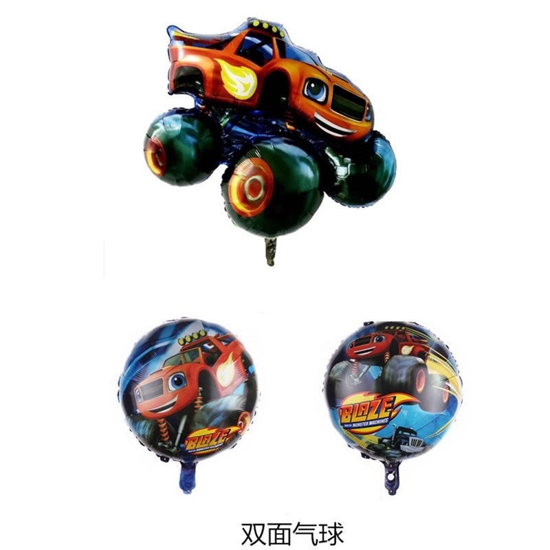 3pcs BALON BLAZE MONSTERTRUCK