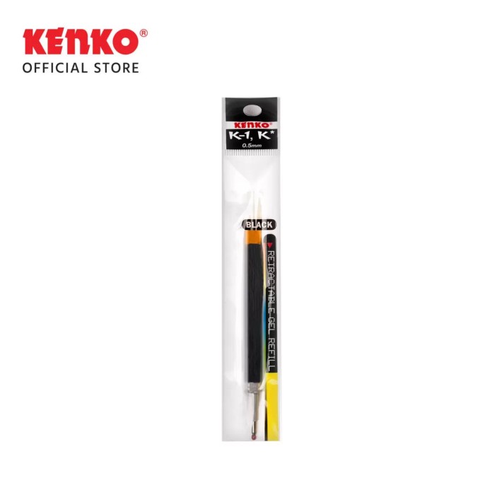 

PRO Refill Balpen Gel KENKO K-1(12 pcs)/ Isi Pen/Isi Ballpoint - Biru