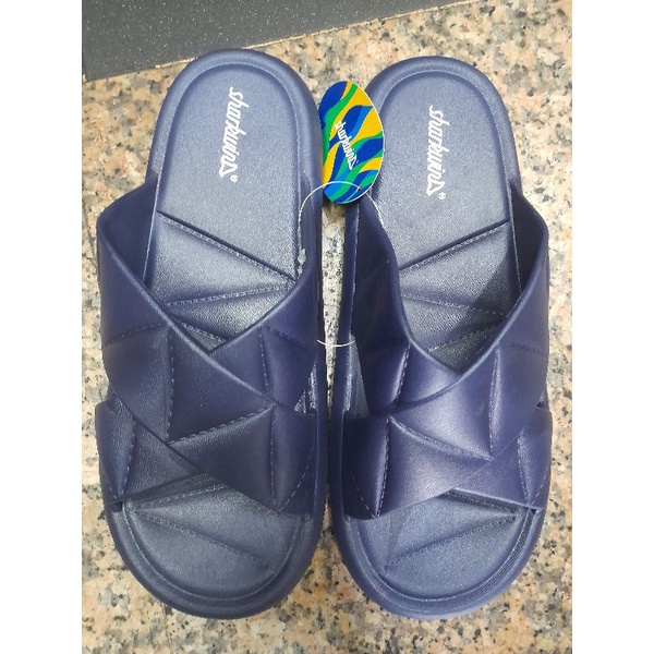 sendal jelly cowok/semdal karet import cowok/sendal sharkuinn