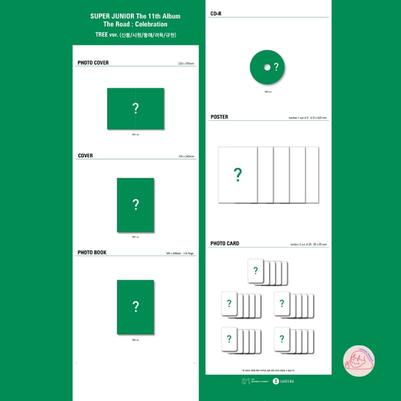 [PO] SUPER JUNIOR The 11th Album Vol.2 - THE ROAD : CELEBRATION