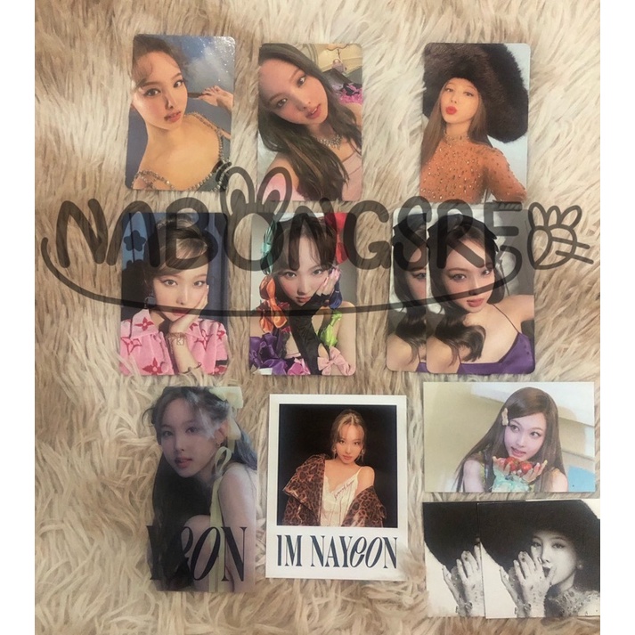 TWICE PHOTOCARD OFFICIAL - IM NAYEON POP Photocard
