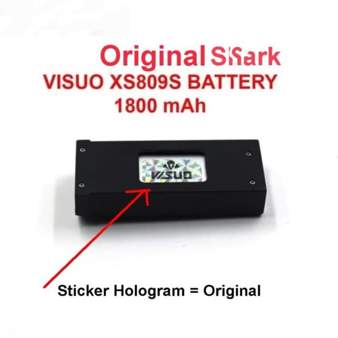 Batteray Battery Baterai Batre Drone Visuo Battle Shark Visuo Shark
