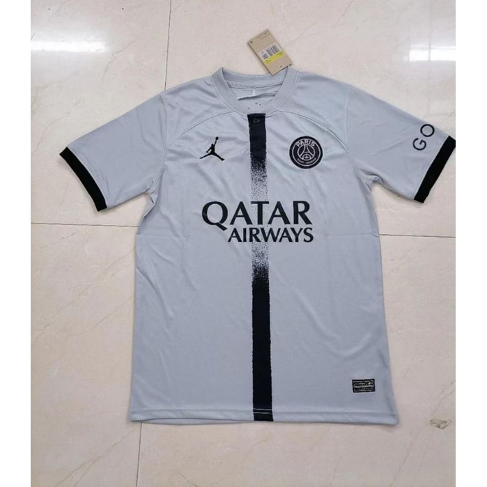 JERSEY BOLA PSG FC PUTIH EROPA GO IMPORT TERBARU