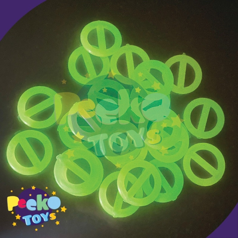 RING PEGANGAN LATTO LATTO / LATO LATO MURAH GLOW IN THE DARK MENYALA