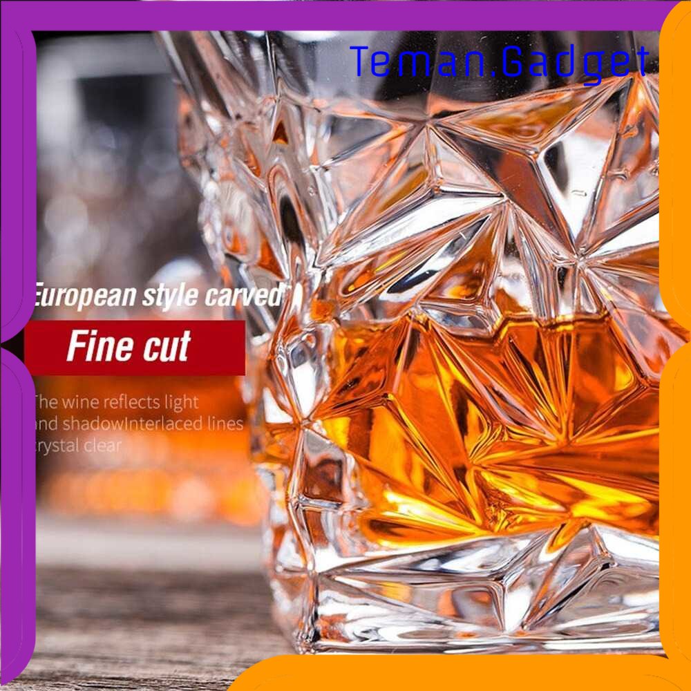 TG - DPR Mr.Burning Gelas Cangkir Whiskey Wine Crystal Glass Cup Sloki 199ML - NRB14