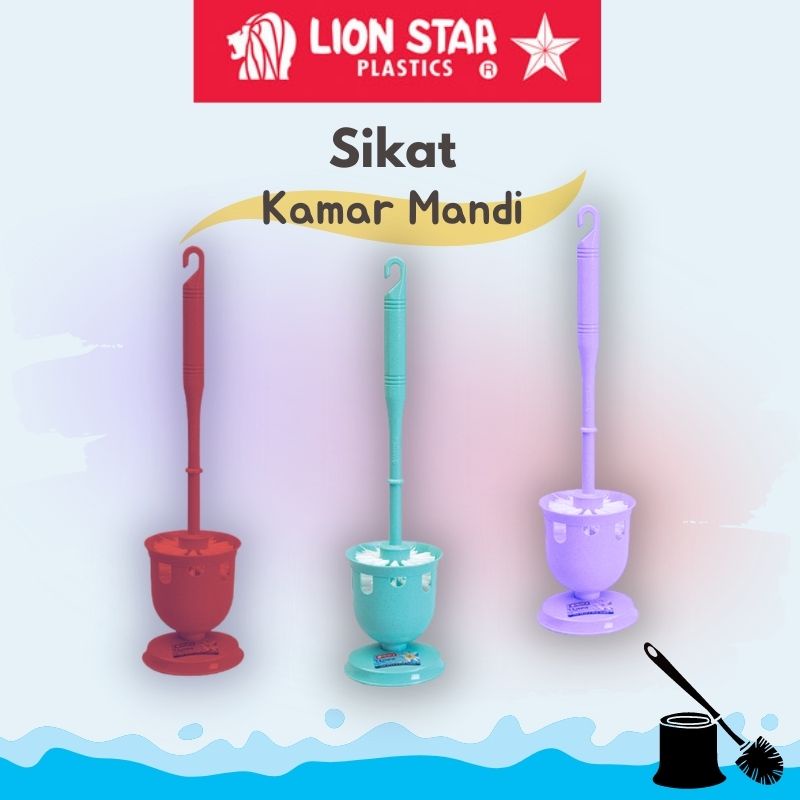 Lion Star - Sikat WC Pot - Livina Toilet Brush No 120