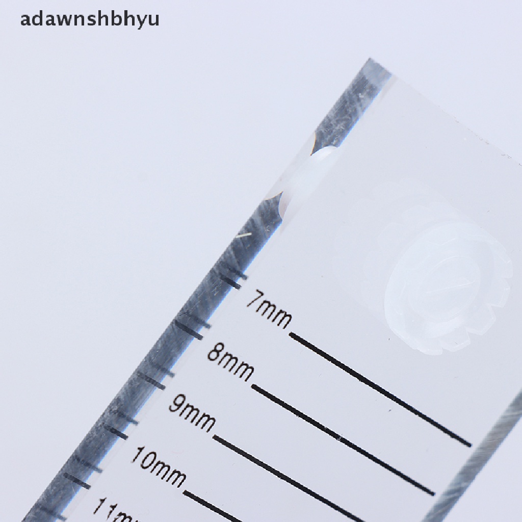 Adawnshbhyu Acrylic Pallet Individual Eyelash Extension Glue Plate Dispossible Tempat Lem C ID