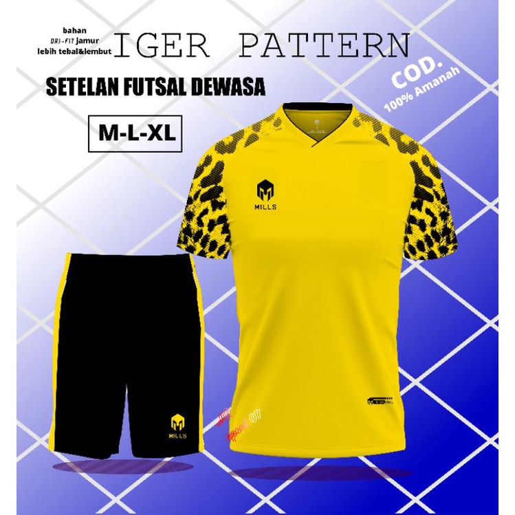 JERSEY BAJU KAOS OLAHRAGA BOLA  FUTSAL DEWASA TERBARU MOTIF SISIK ULAR unisex