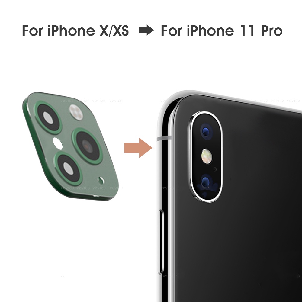 Luxury metal 5th generation Pelindung Lensa Kamera Untuk iphone X XS Max XR 11lensa Kamera Perubahan Kedua 11 11 Pro Max Pelindung Lensa Kamera