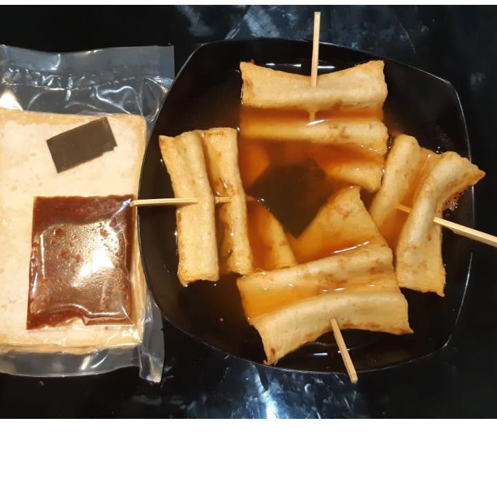 

SALE!!Odeng Eomuk Fish Cake Spicy 200Gr Sets Dengan Saus|SQ5