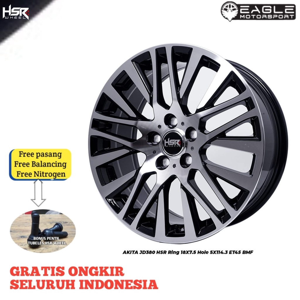 VELG MOBIL R18 RING 18 HSR WHEEL AKITA VELG ALPHARD VELLFIRE VOXY