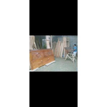 Dipan kayu jati multifungsi ukuran 160x200 / bisa request model / langsung pengrajin