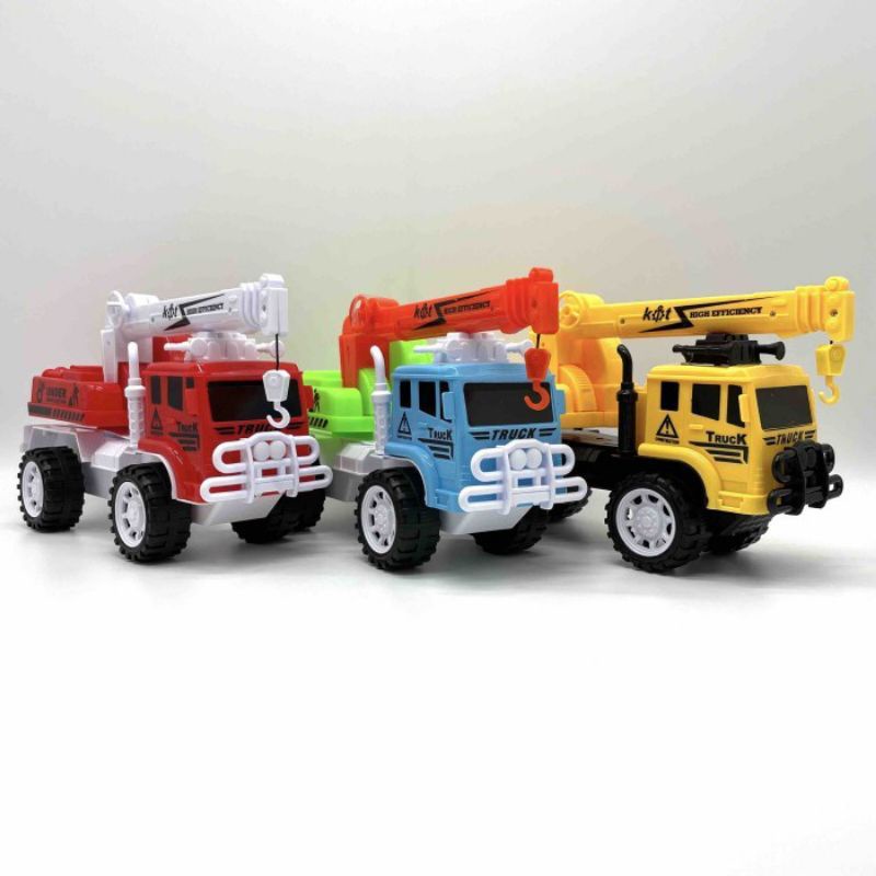 MAINAN TRUCK KONTRUKSI CRANE DEREK ALAT BERAT
