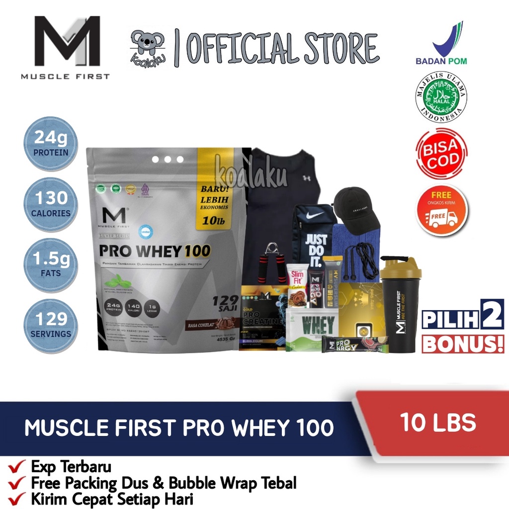 M1 Muscle First Pro Whey 100 10 lbs 10lbs 4.5 kg Susu Whey Protein Diet