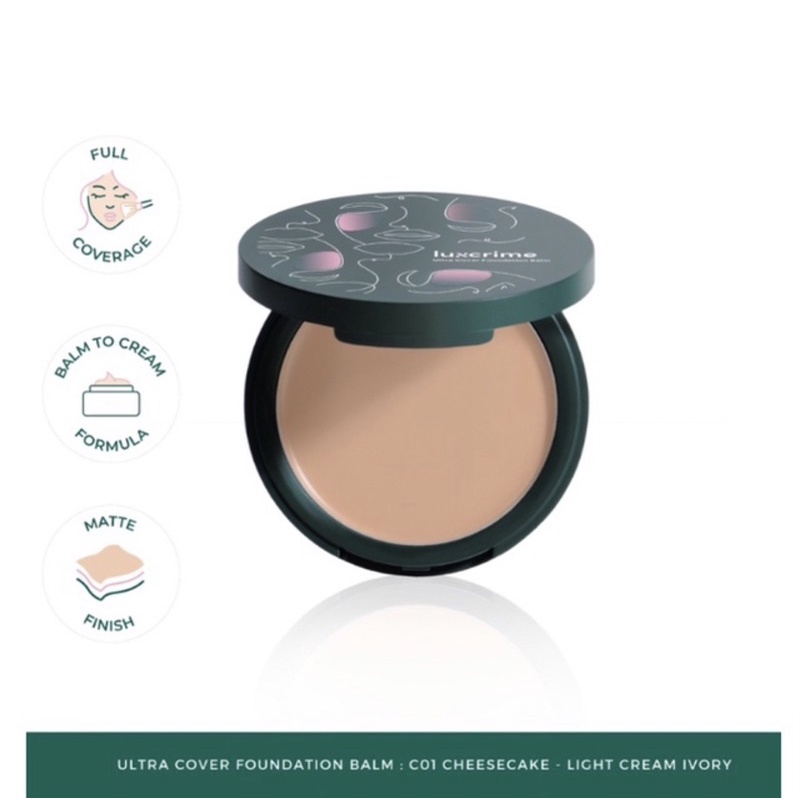 Luxcrime Ultra Cover Foundation Balm 10Gr
