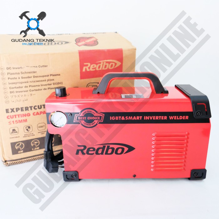 Mesin Las Potong CUT 40 REDBO / DC Inverter Plasma Cutter Cutting Plasma Expert Cut40 REDBO