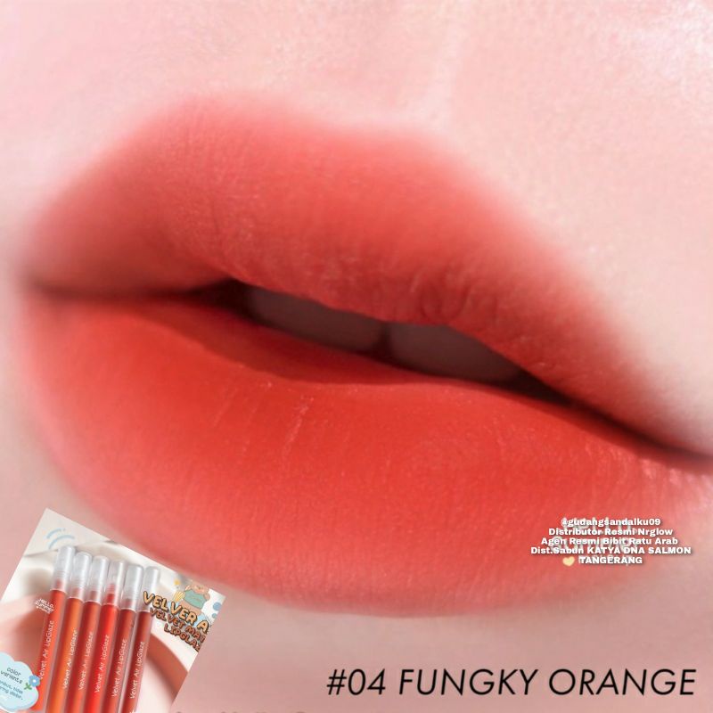 LIPSTIK WATERPROOF - LIPGLOS - LIPSTIK TAHAN LAMA DAN RINGAN - LML 1044-Glaze 04