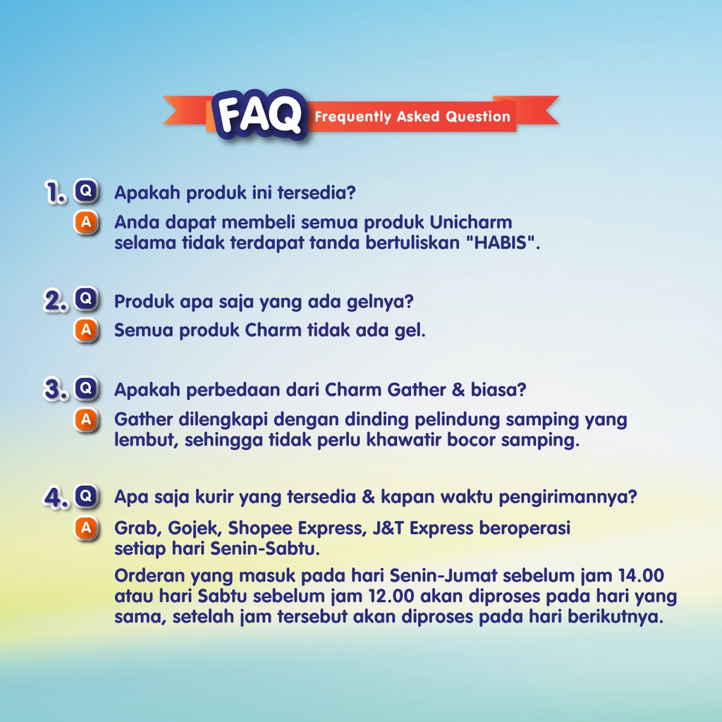PEMBALUT CHARM 23 CM 1 DUS = 60 PACK
