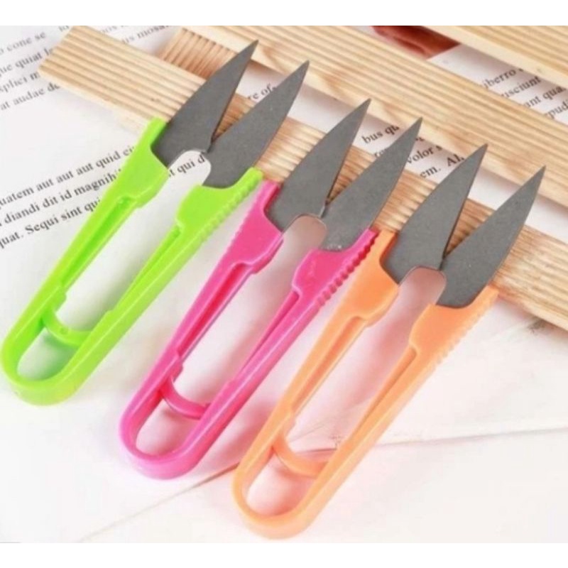 gunting benang kristik candy scissor cross stitch