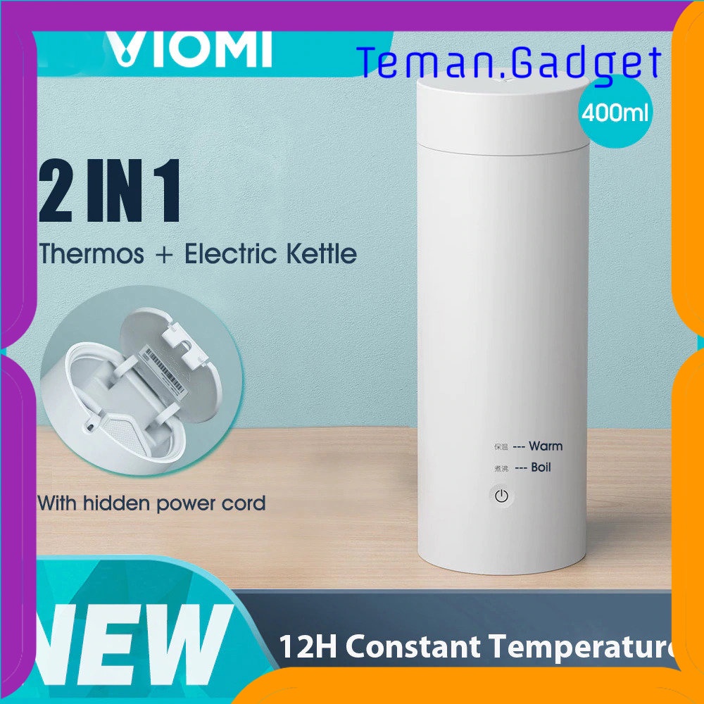 TG - DPR Viomi Teko Listrik Bottle Cup Portable Stainless Steel 400ml 220V - YM-K0401