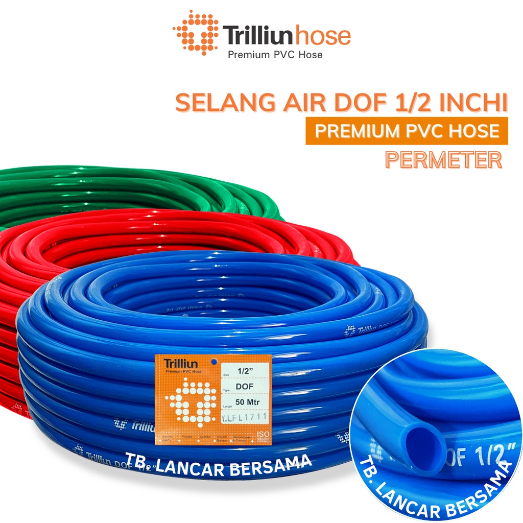 SELANG AIR 1/2 INCHI DOF HARGA PERMETER