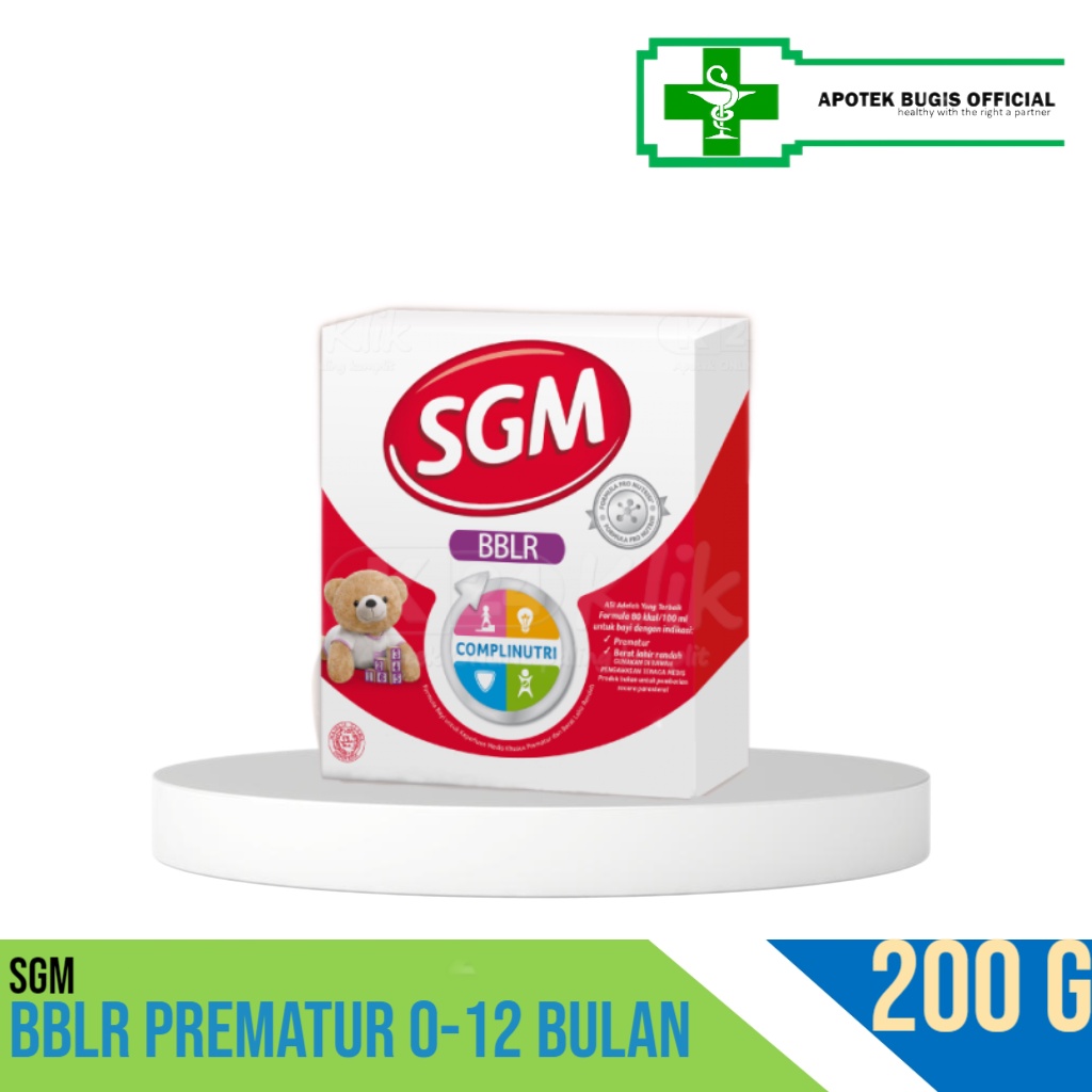 SGM BBLR Berat 200gram Susu Formula Bayi Prematur Berat Lahir Rendah