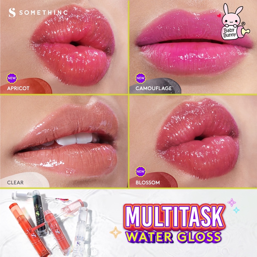❤ BELIA ❤ SOMETHINC Multitask Water Gloss - Lip Gloss SOMETHINC Multitask Water Gloss - Lip Gloss | Pewarna Bibir | BPOM