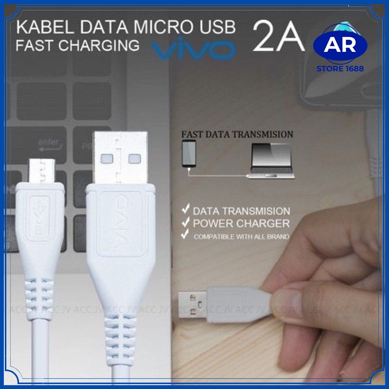 AR-VIVO Kabel Data Fast Charging Micro USB Type C USB