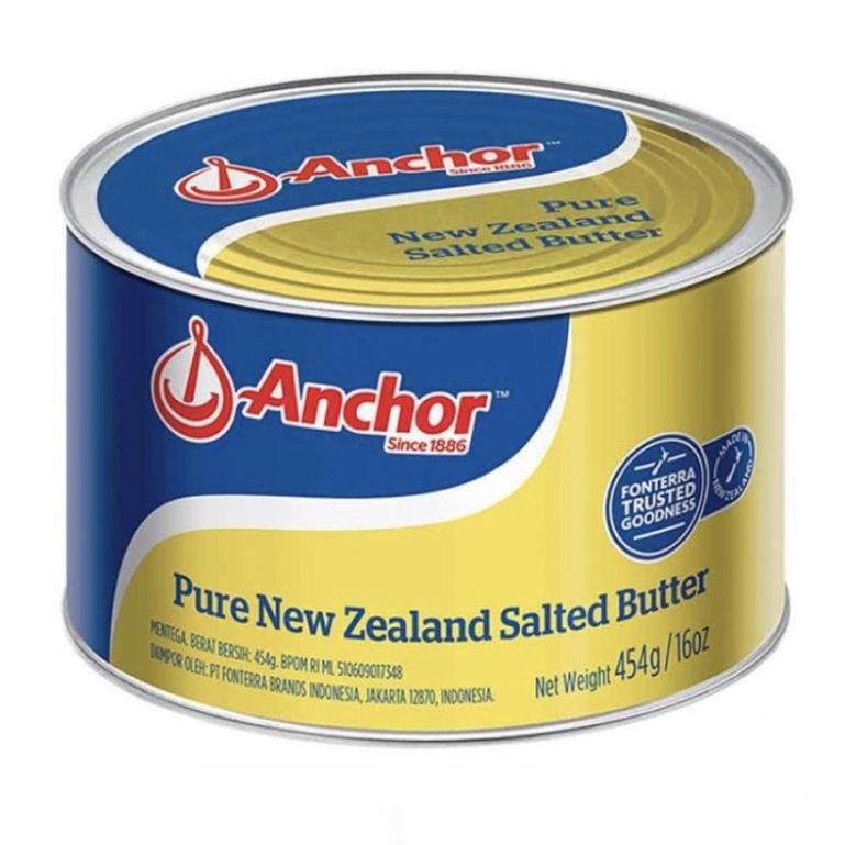 

Anchor Pure New Zealand Salted Butter 454gr / Anchor / Pure / New / Zealand / Salted / Butter / 454gr / Mentega / Margarin / Margarine / blueband