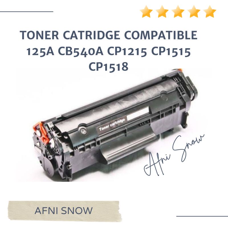 Toner Catridge Compatible 125A CB540A CP1215 CP1515 CP1518 CM1312