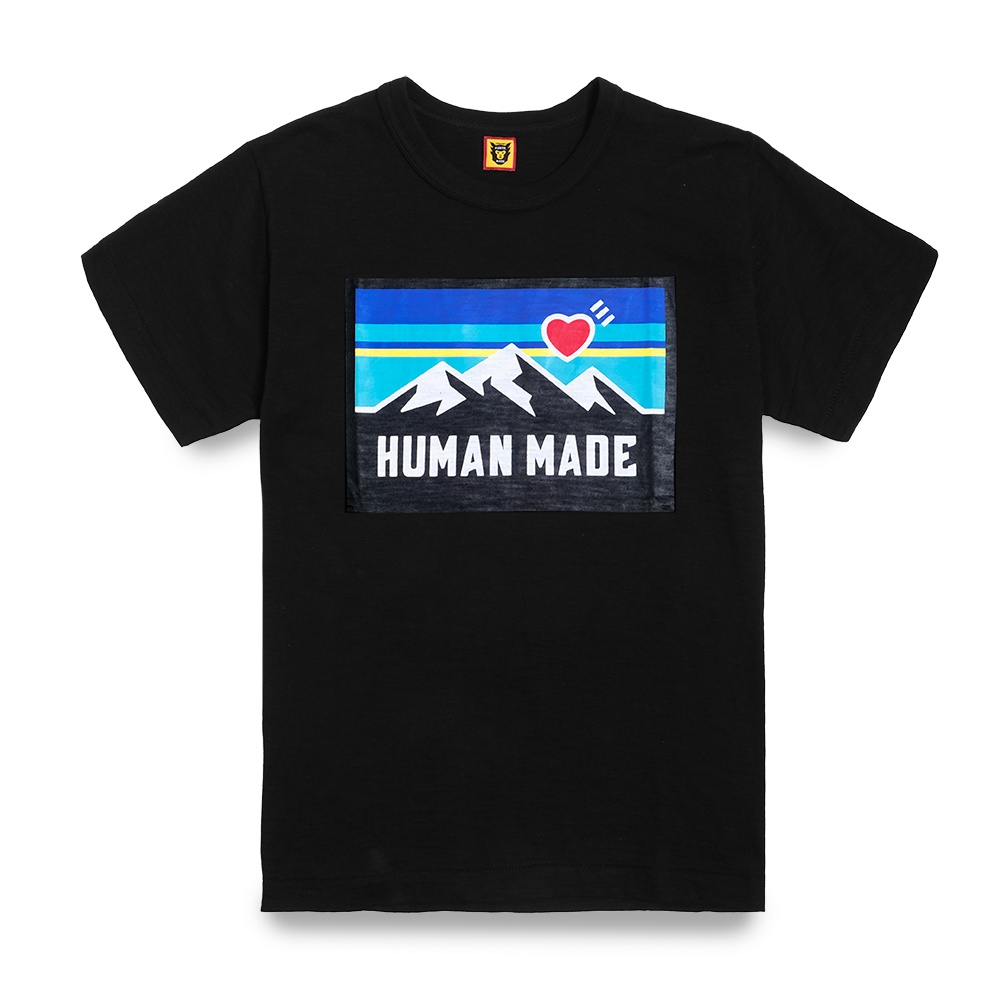 Human Made X PTG Mountain T-Shirt Black