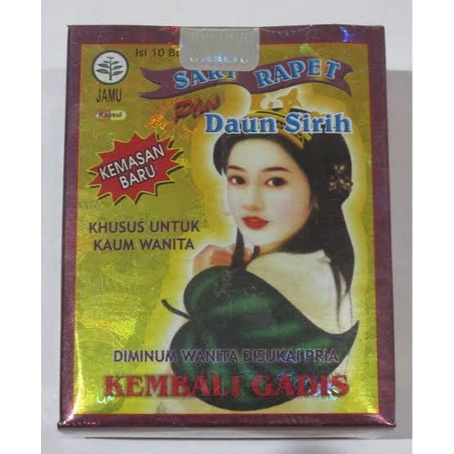 Jamu sari rapet plus daun sirih Obat Perapat miss v Kewanitaan Perapet mis v Kembali Perawan Rapet K