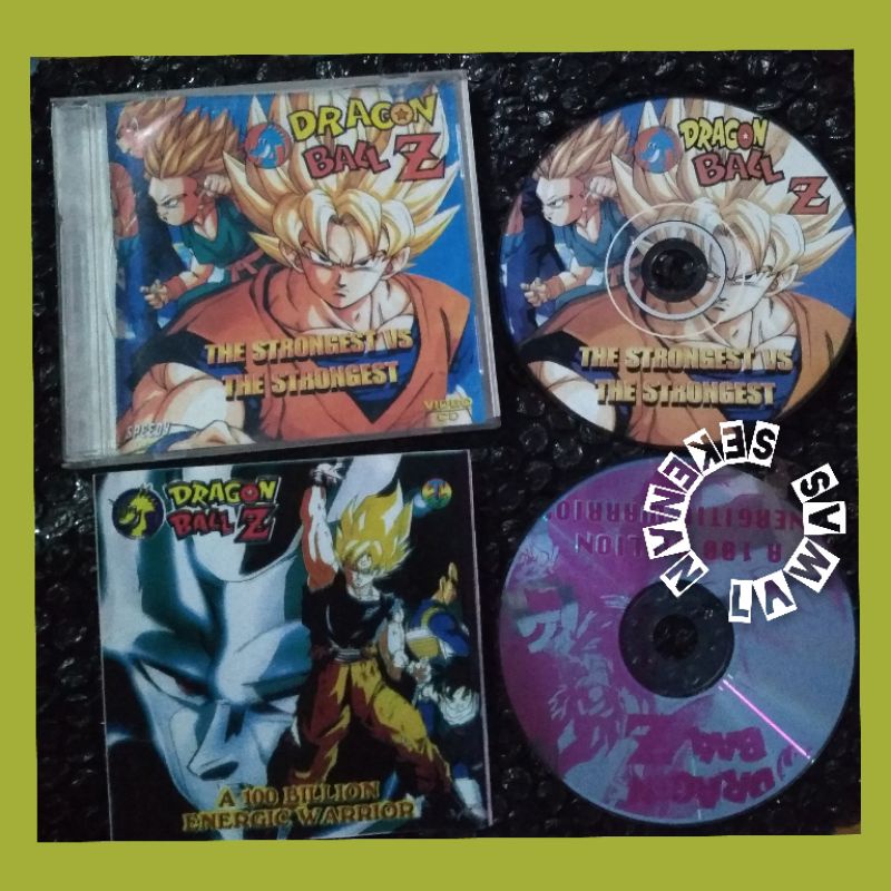 VCD Dragon Ball Z /Bootleg /Teks Indonesia /Bawah Tidak Ada Cover Belakang