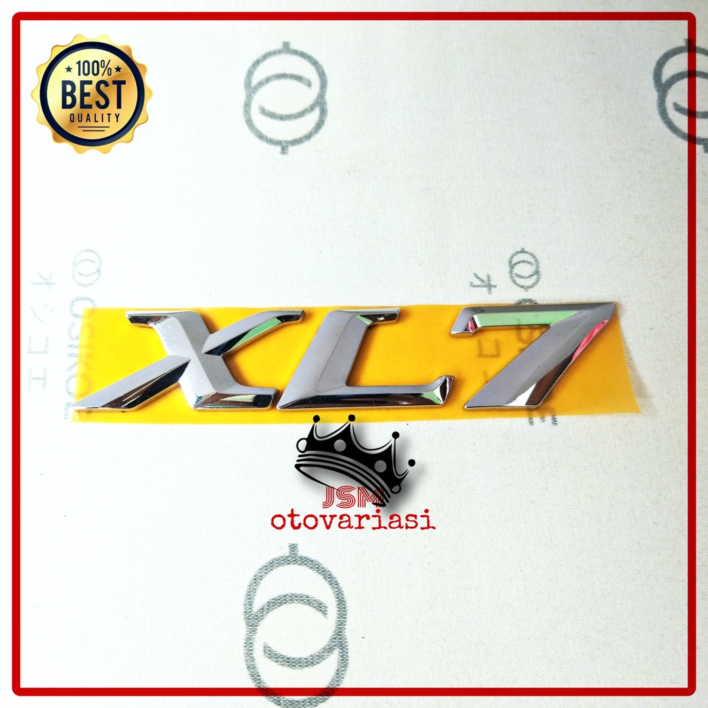 Emblem XL7 Original SUZUKI/ Emblem Bagasi Suzuki XL7